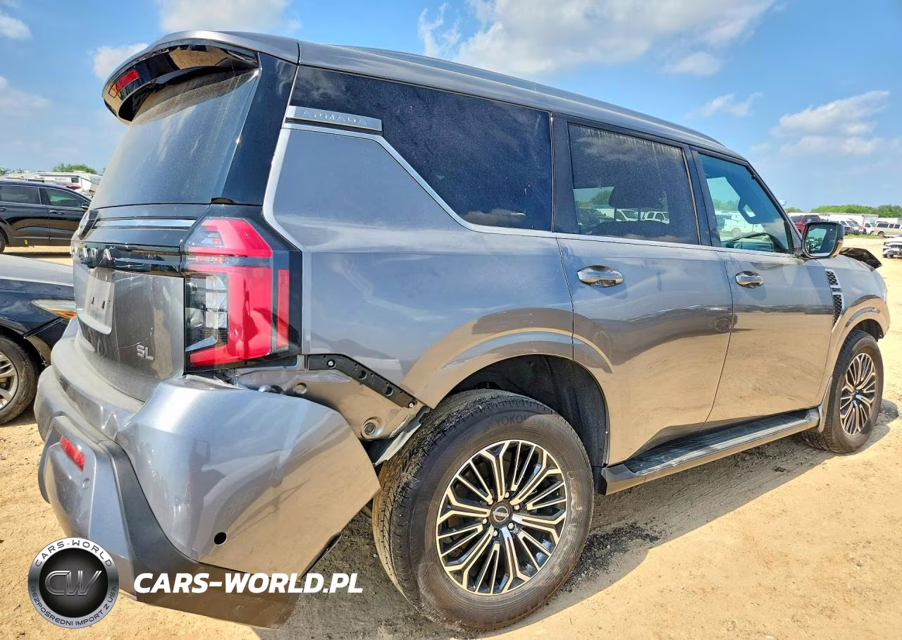 2025 Nissan Armada Sl VIN:JN8AY3BA7S9000648 - 3
