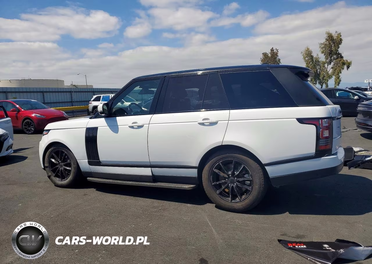 2016 Land Rover Range Rover Hse VIN:SALGS2PF6GA288411 - 2