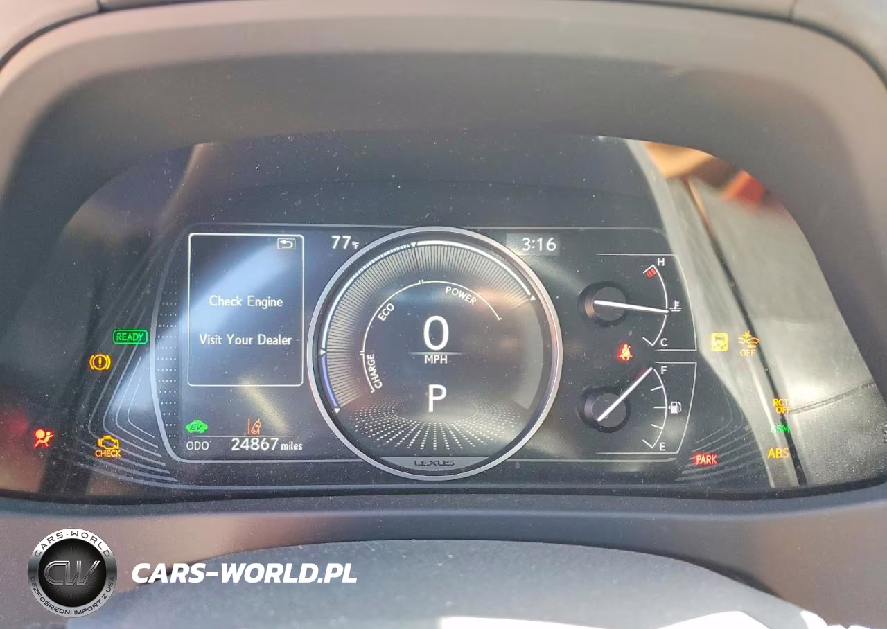 2024 Lexus Ux 250H Premium VIN:JTHP6JBH2R2181947 - 9