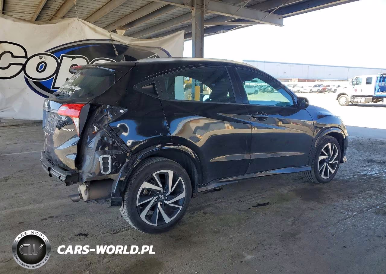 2019 Honda Hr-V Sport VIN:3CZRU5H19KM721403 - 3