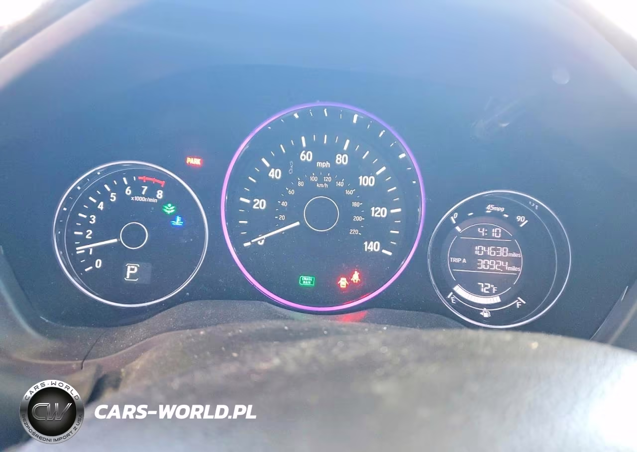 2019 Honda Hr-V Sport VIN:3CZRU5H19KM721403 - 9