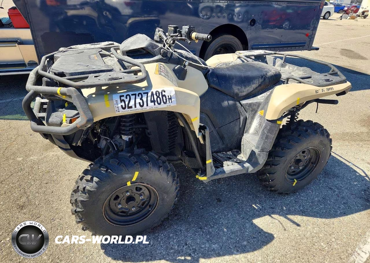 2025 Can-Am Outlander Atv VIN:3JB3GA529SJ000026 - 2