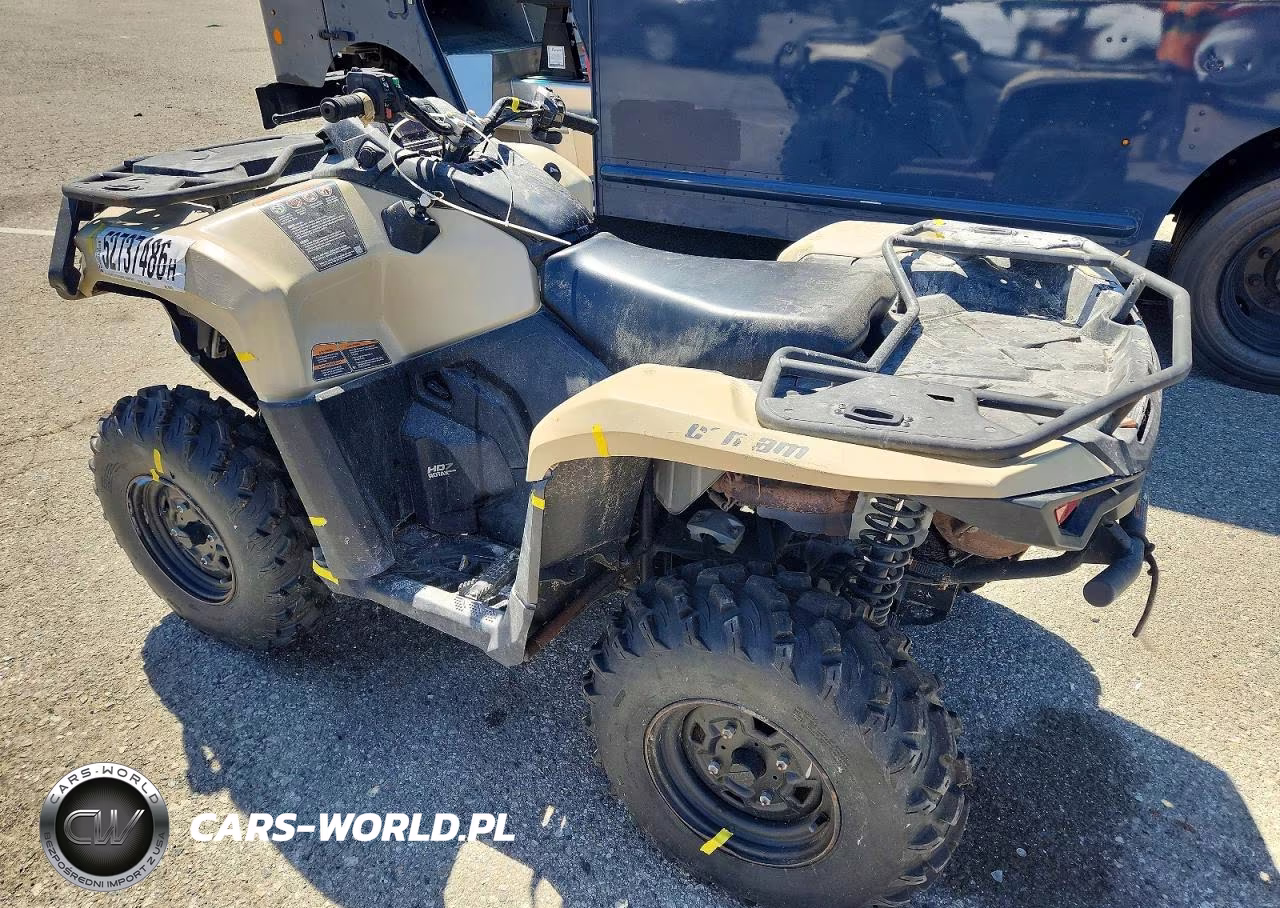 2025 Can-Am Outlander Atv VIN:3JB3GA529SJ000026 - 3