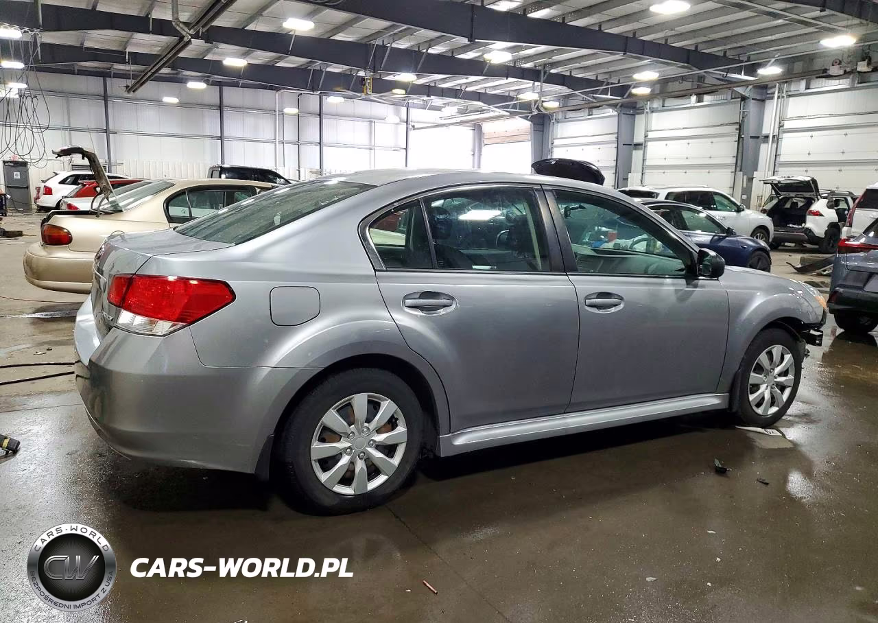 2011 Subaru Legacy 2.5I VIN:4S3BMCA6XB3213458 - 3