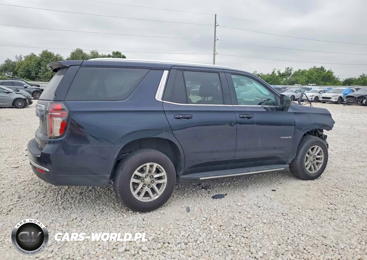 2021 Chevrolet Tahoe C1500 Lt VIN:1GNSCNKD1MR349853 - 3