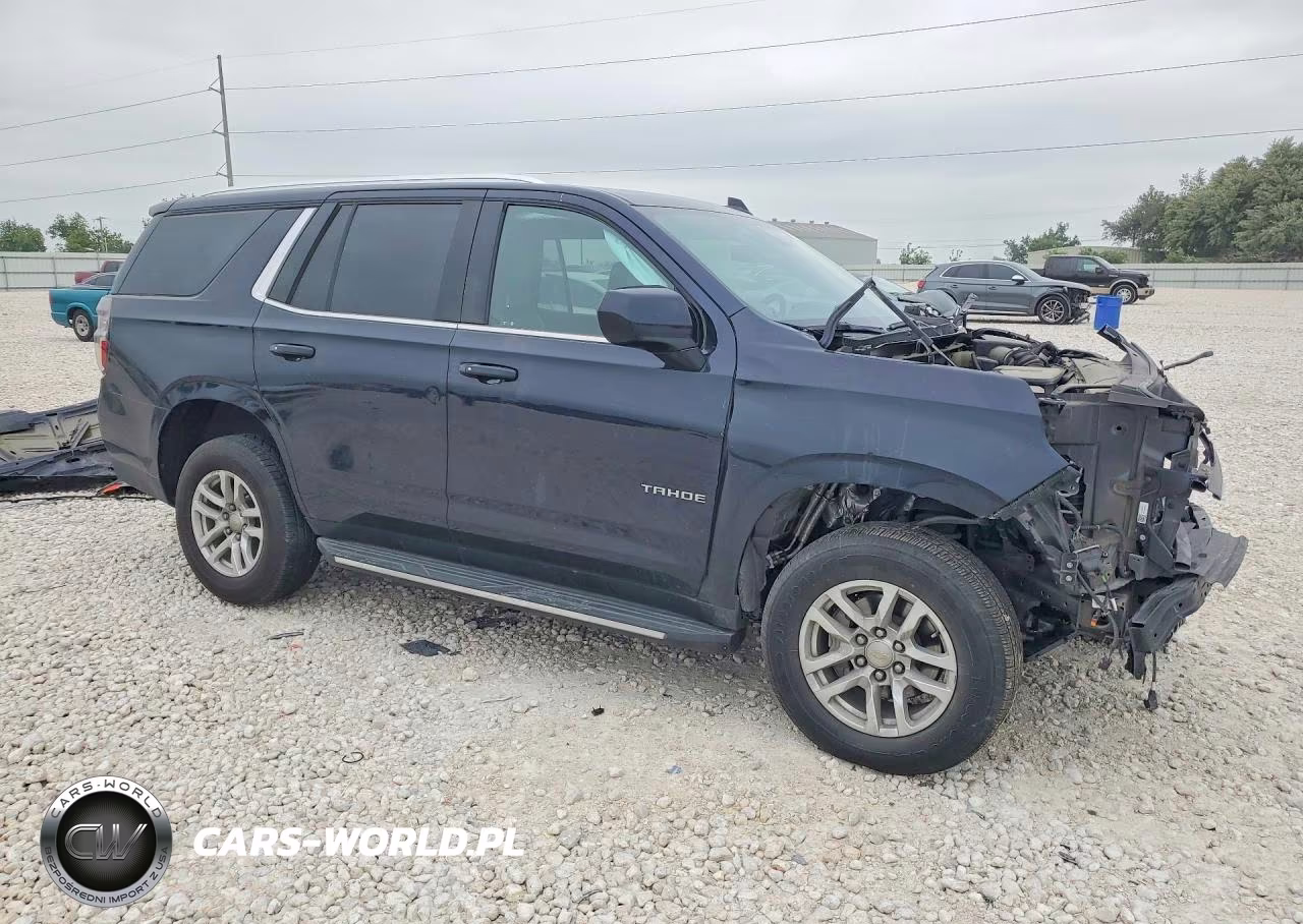 2021 Chevrolet Tahoe C1500 Lt VIN:1GNSCNKD1MR349853 - 4