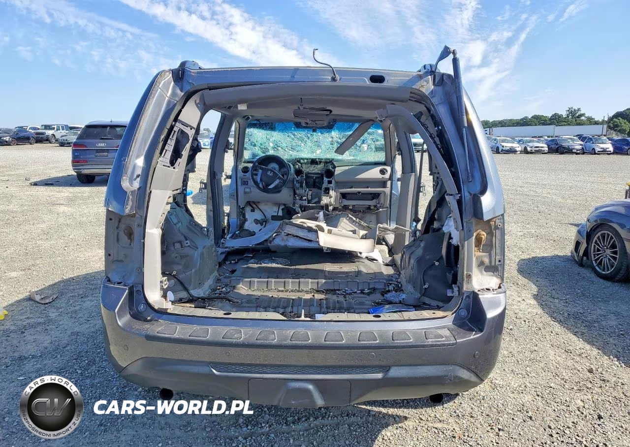 2012 Honda Pilot Touring VIN:5FNYF4H91CB051301 - 6