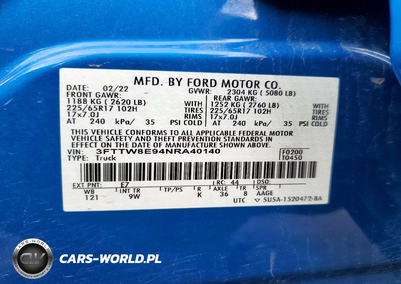 2022 Ford Maverick Xl VIN:3FTTW8E94NRA40140 - 12