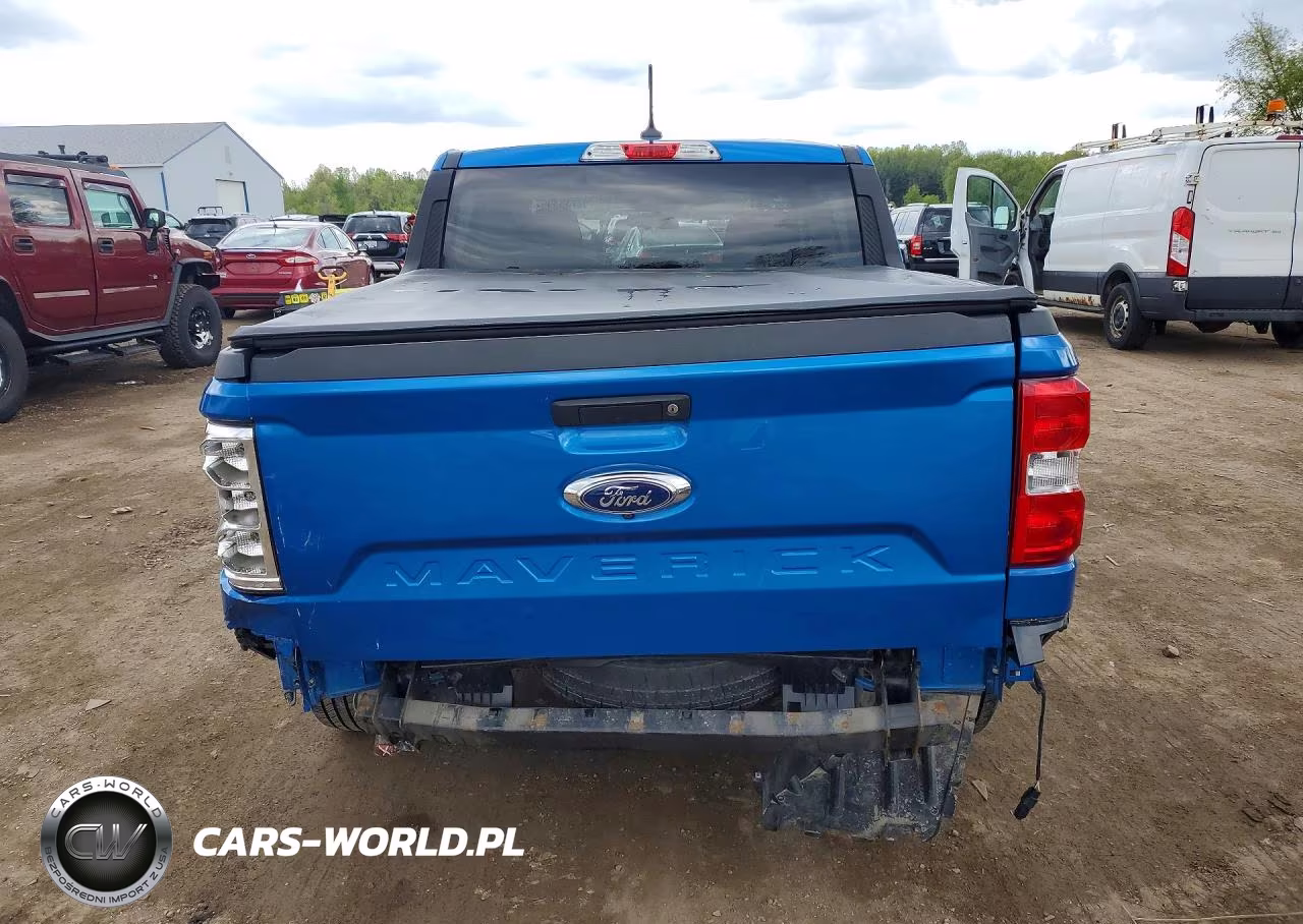 2022 Ford Maverick Xl VIN:3FTTW8E94NRA40140 - 6