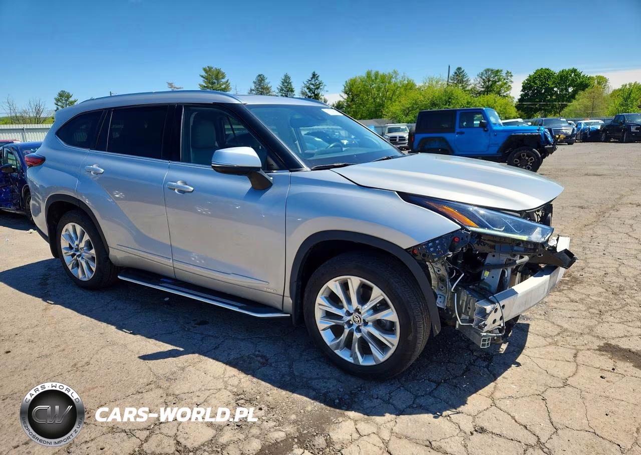 2023 Toyota Highlander Hybrid Limited VIN:5TDXBRCH9PS120921 - 4