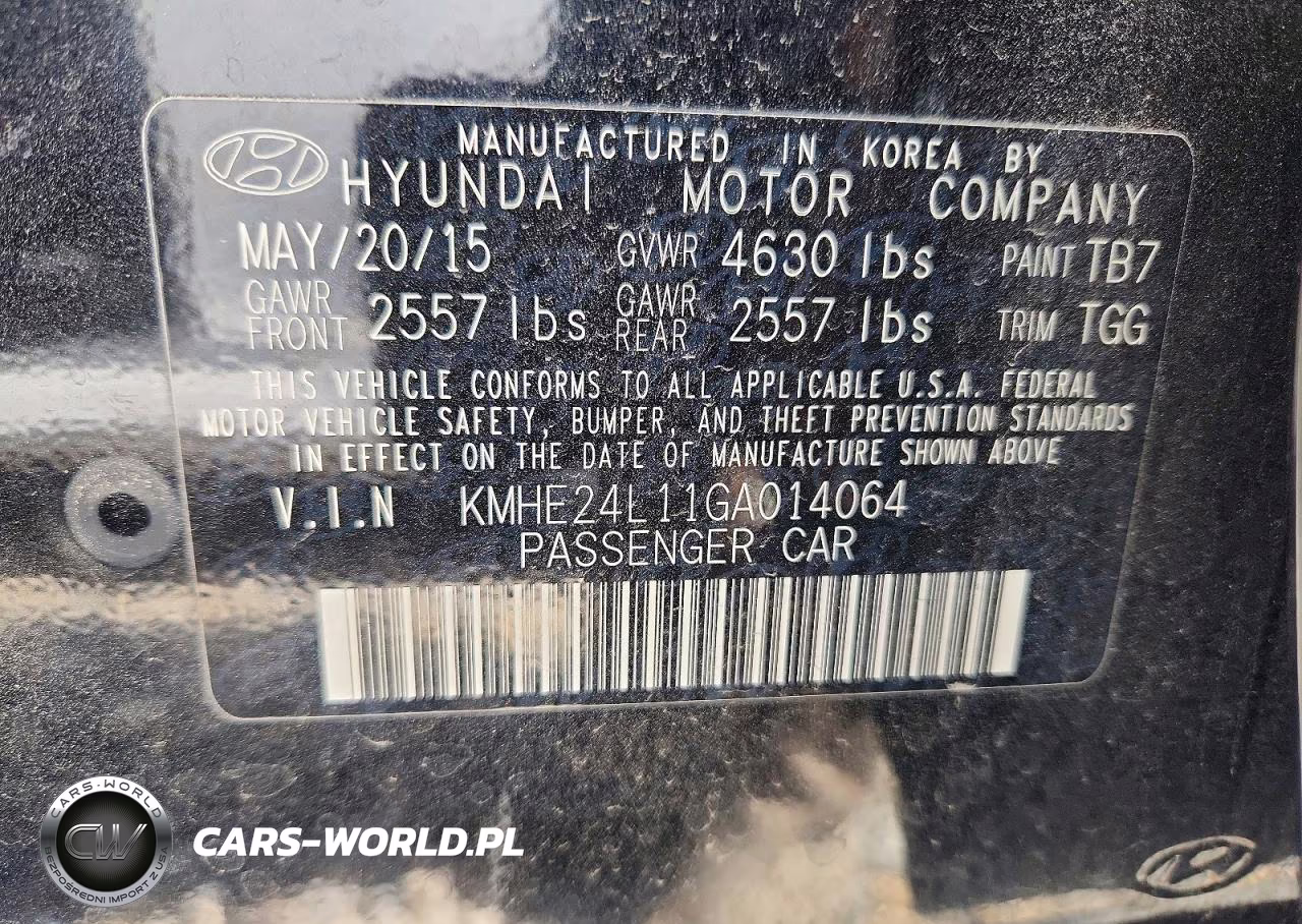 2016 Hyundai Sonata Hybrid Se VIN:KMHE24L11GA014064 - 12