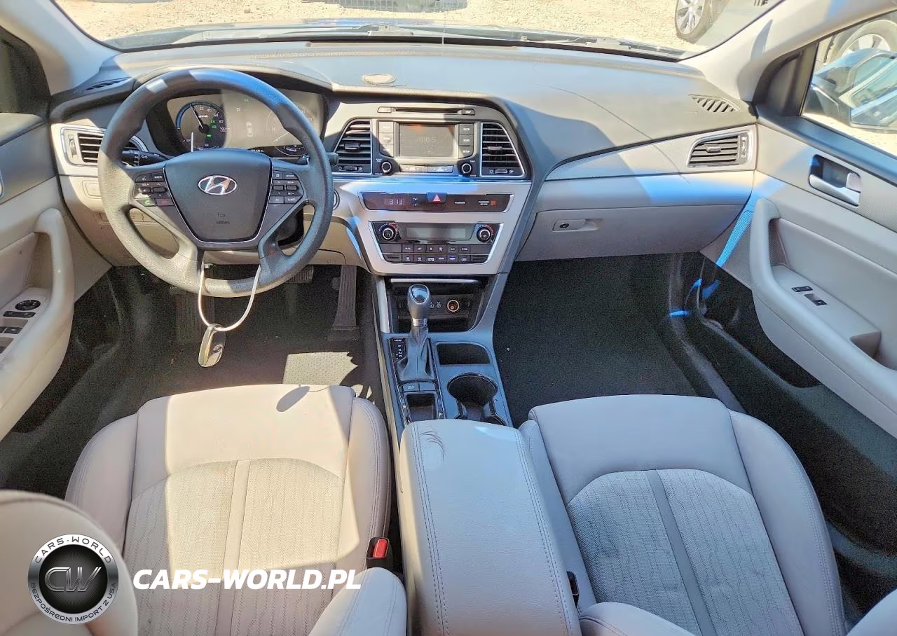 2016 Hyundai Sonata Hybrid Se VIN:KMHE24L11GA014064 - 8