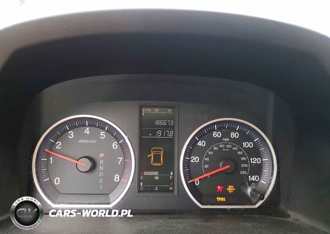 2009 Honda Cr-V Lx VIN:5J6RE38309L022160 - 9