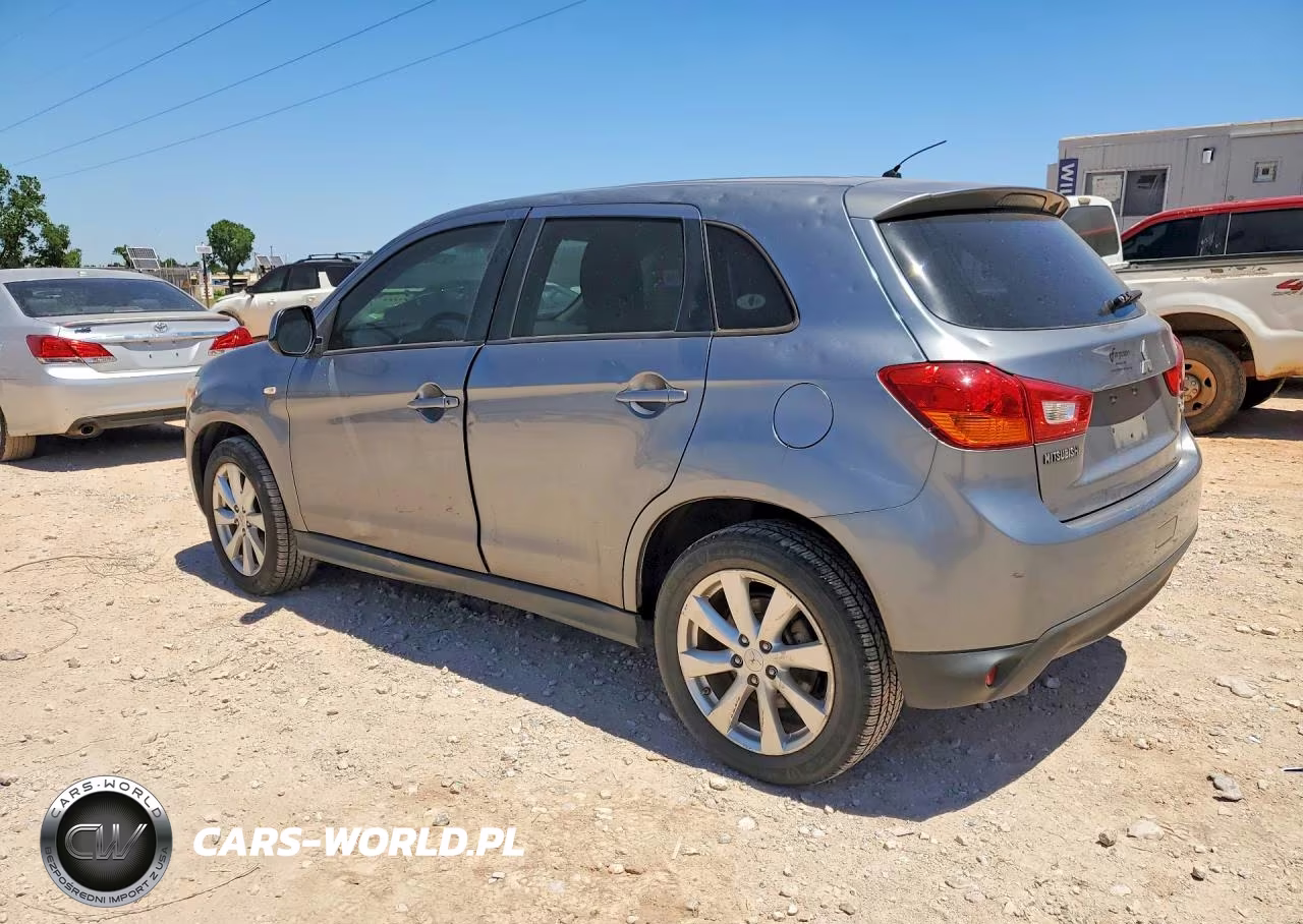 2014 Mitsubishi Outlander Sport Es VIN:4A4AP3AU0EE013661 - 2