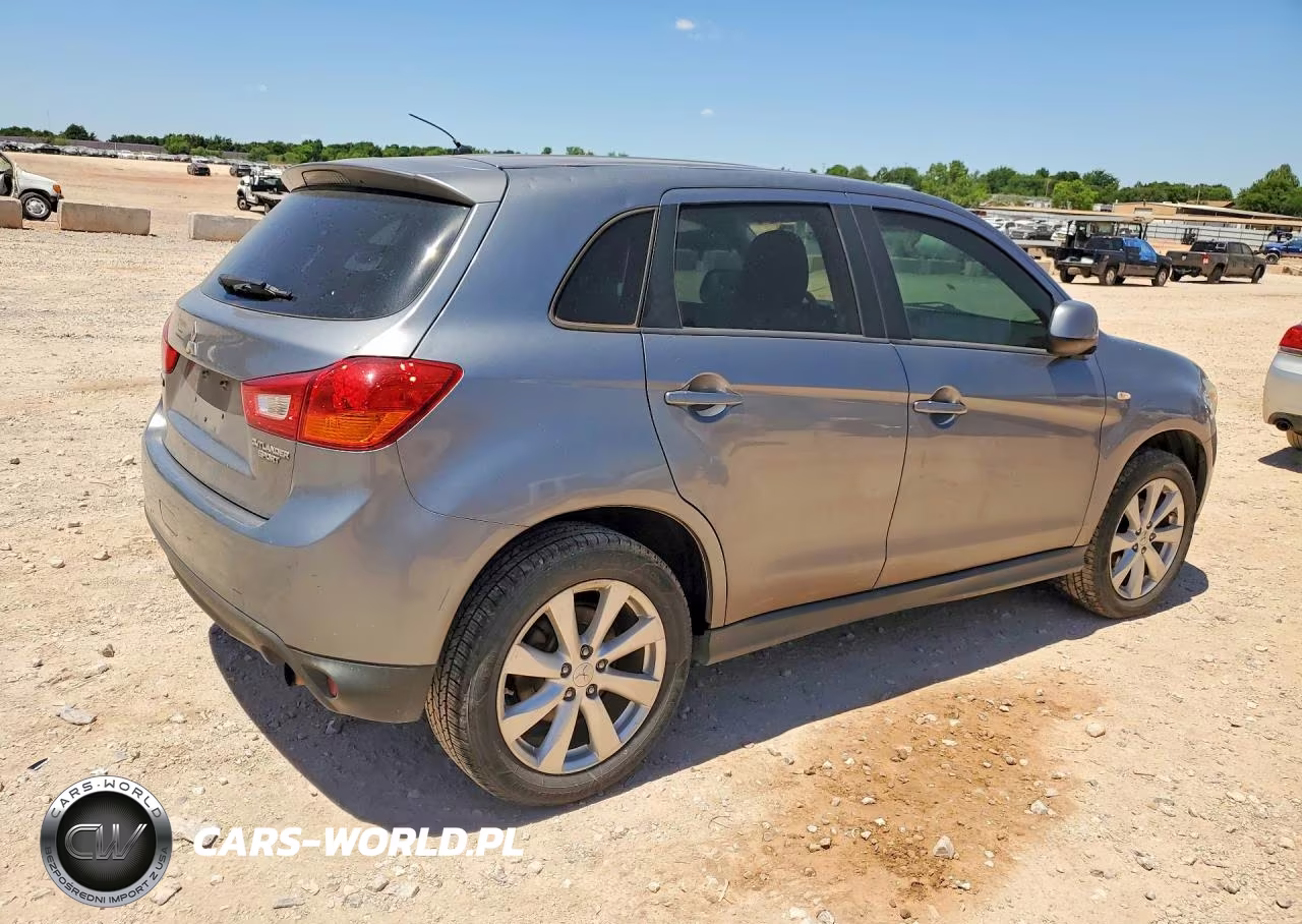 2014 Mitsubishi Outlander Sport Es VIN:4A4AP3AU0EE013661 - 3