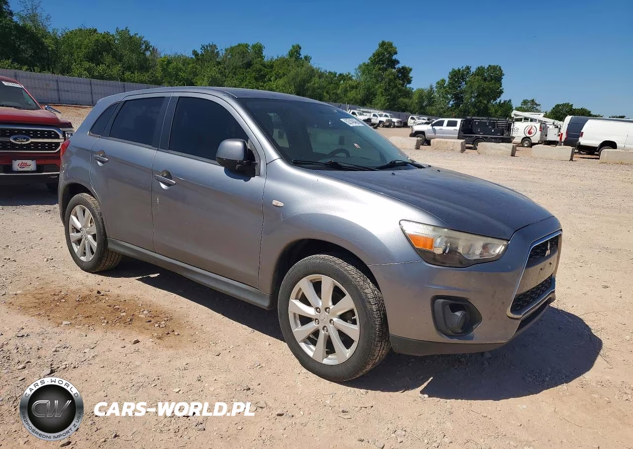 2014 Mitsubishi Outlander Sport Es VIN:4A4AP3AU0EE013661 - 4