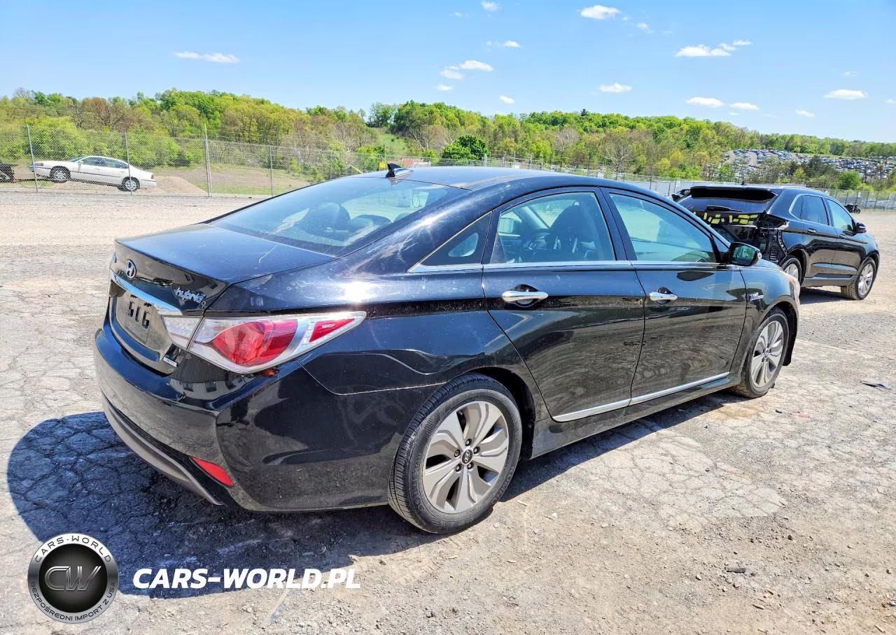 2015 Hyundai Sonata Hybrid Limited VIN:KMHEC4A40FA123964 - 3