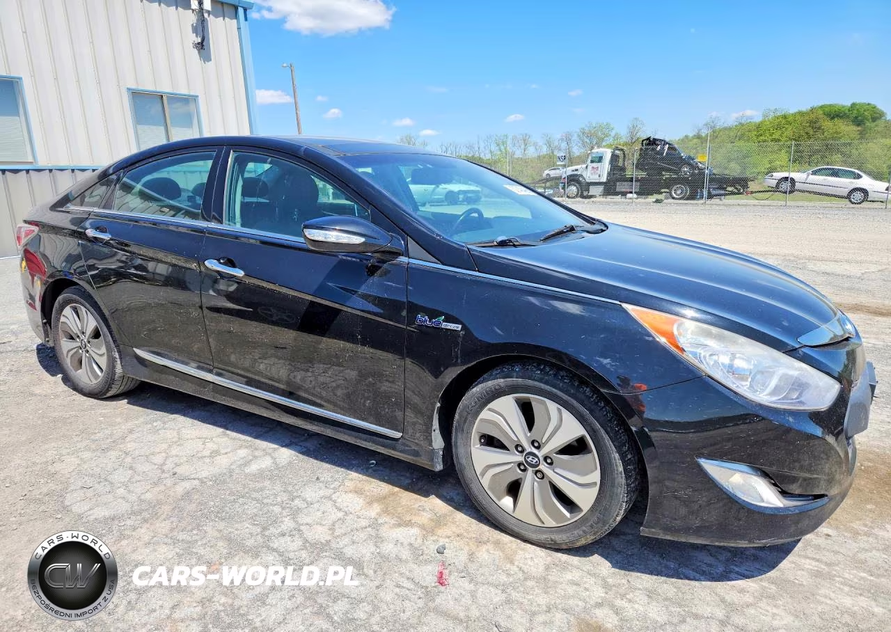 2015 Hyundai Sonata Hybrid Limited VIN:KMHEC4A40FA123964 - 4