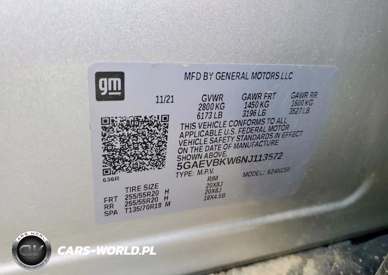 2022 Buick Enclave Premium VIN:5GAEVBKW6NJ113572 - 13