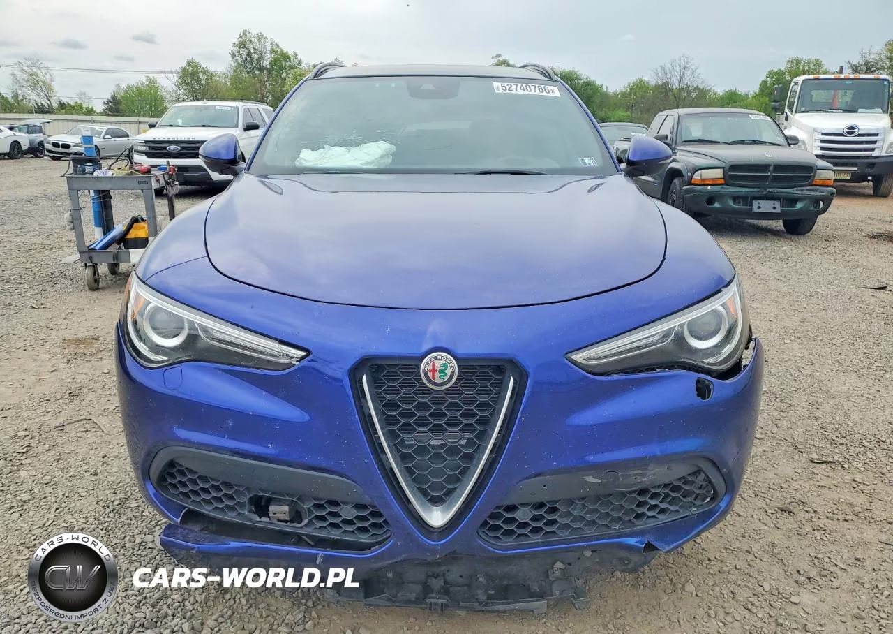 2022 Alfa Romeo Stelvio Ti VIN:ZASPAKBN7N7D38341 - 5