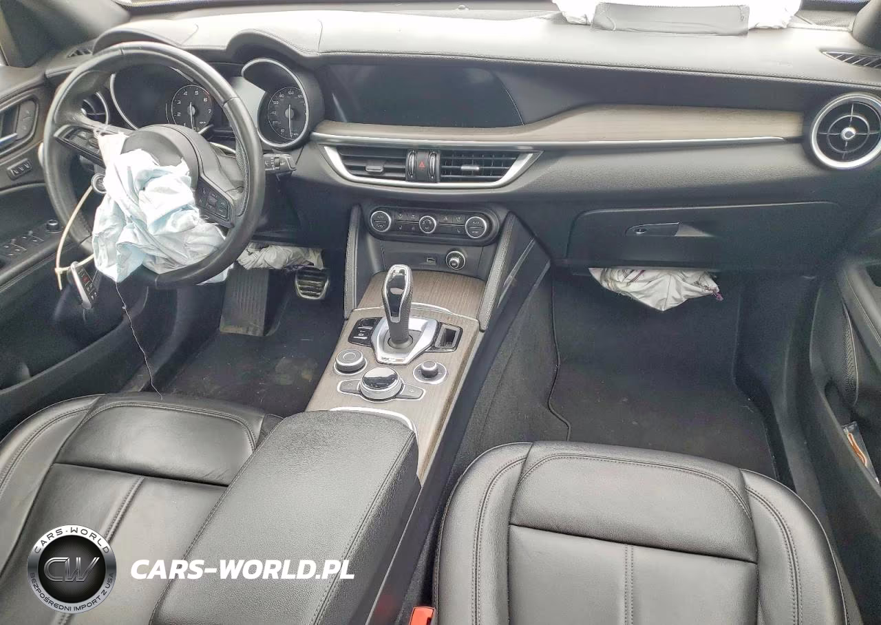 2022 Alfa Romeo Stelvio Ti VIN:ZASPAKBN7N7D38341 - 8