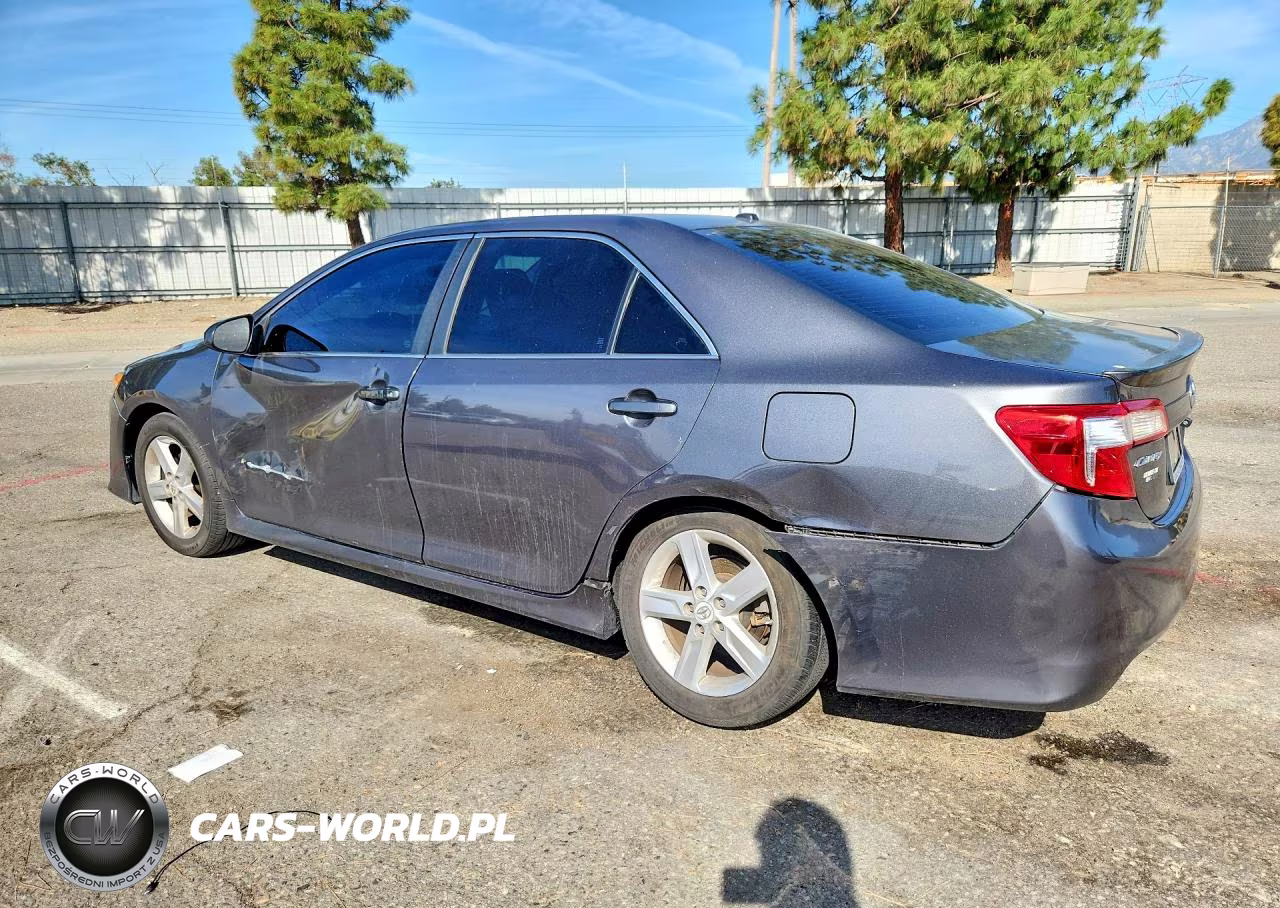 2012 Toyota Camry Se VIN:4T1BF1FK5CU055929 - 2