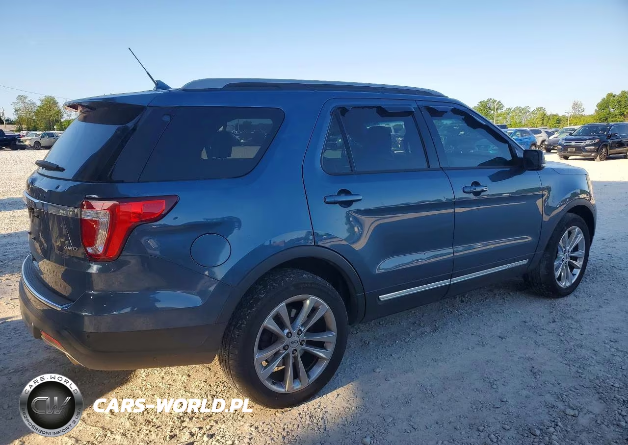 2018 Ford Explorer Xlt VIN:1FM5K8D88JGA25330 - 3