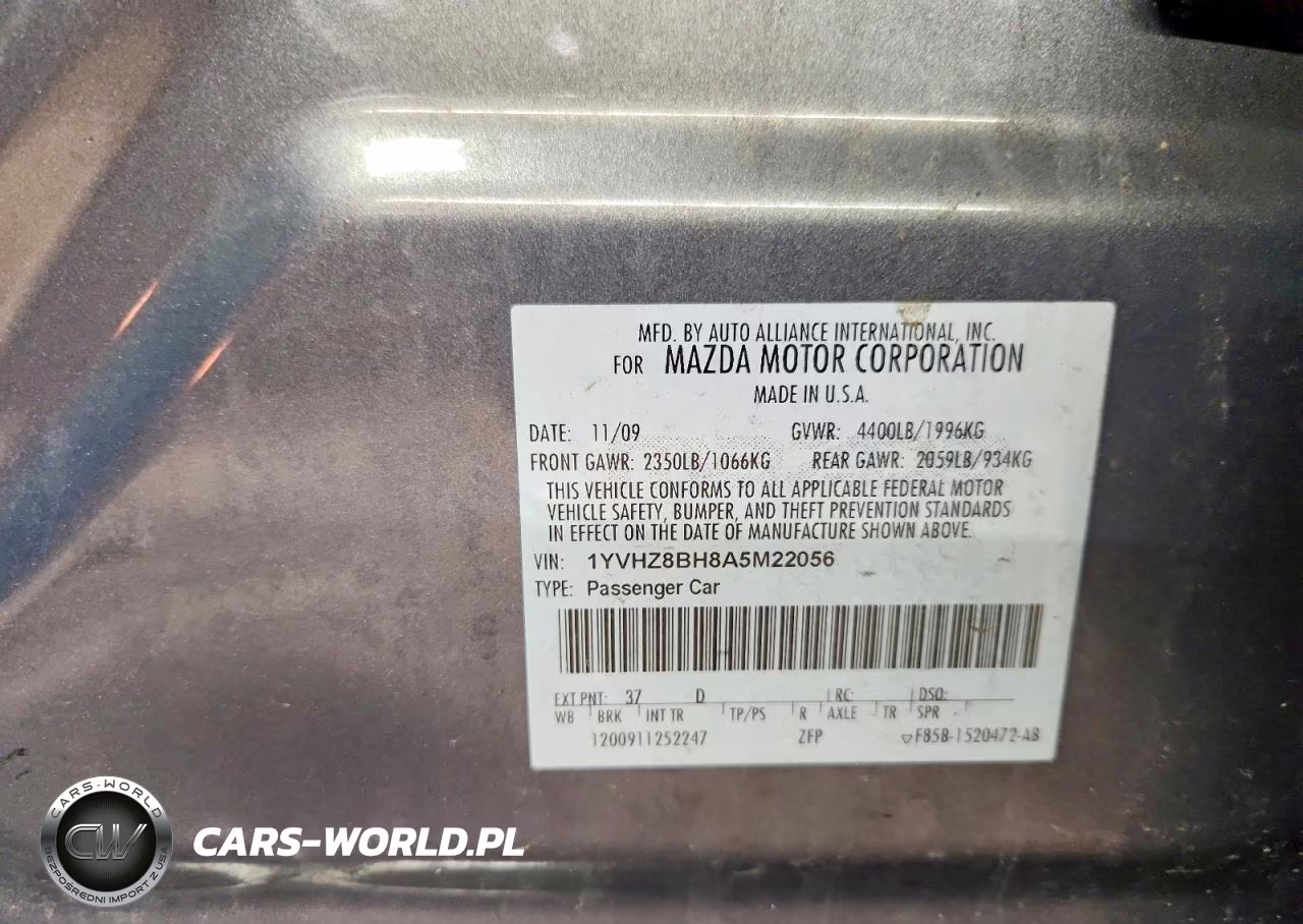 2010 Mazda 6 I VIN:1YVHZ8BH8A5M22056 - 12
