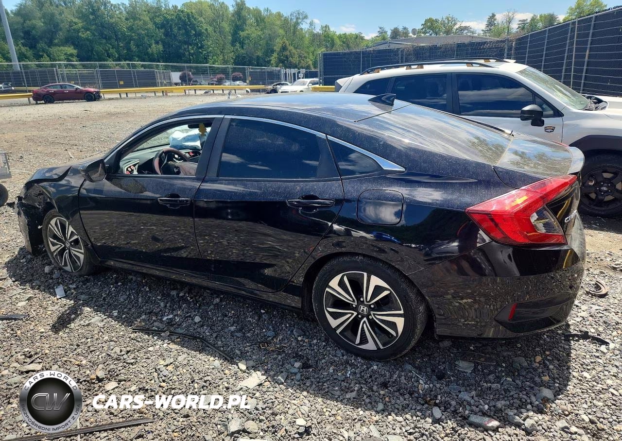 2018 Honda Civic Ex VIN:JHMFC1F41JX035445 - 2