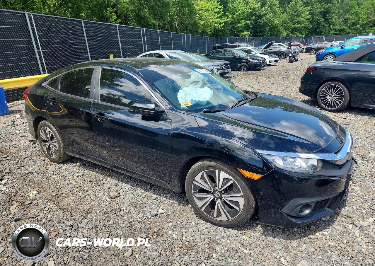 2018 Honda Civic Ex VIN:JHMFC1F41JX035445 - 4