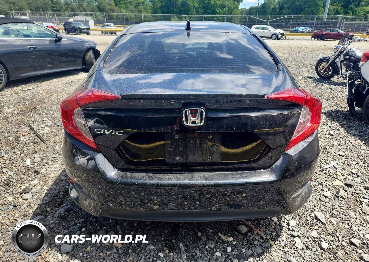 2018 Honda Civic Ex VIN:JHMFC1F41JX035445 - 6
