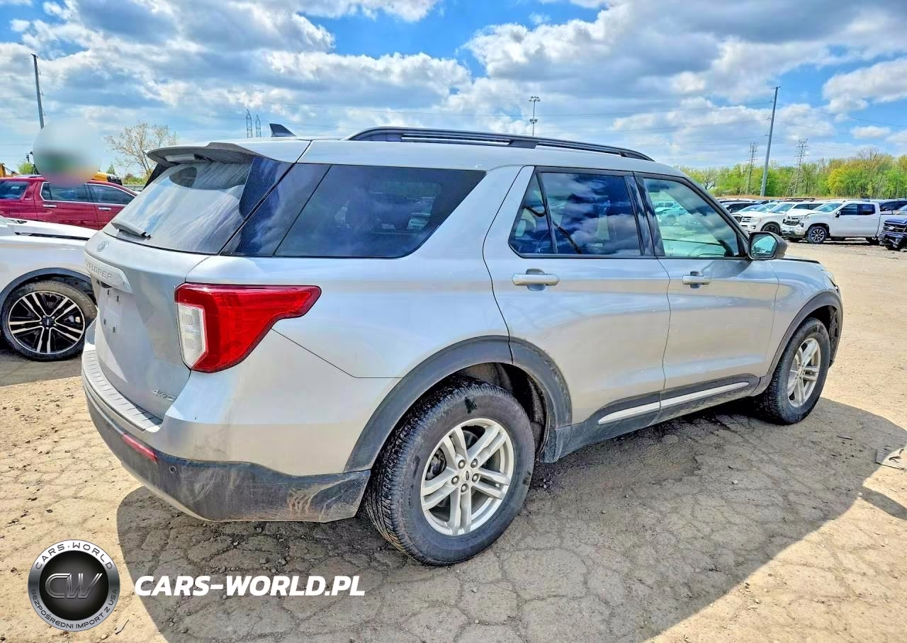 2023 Ford Explorer Xlt VIN:1FMSK8DH5PGA42176 - 3