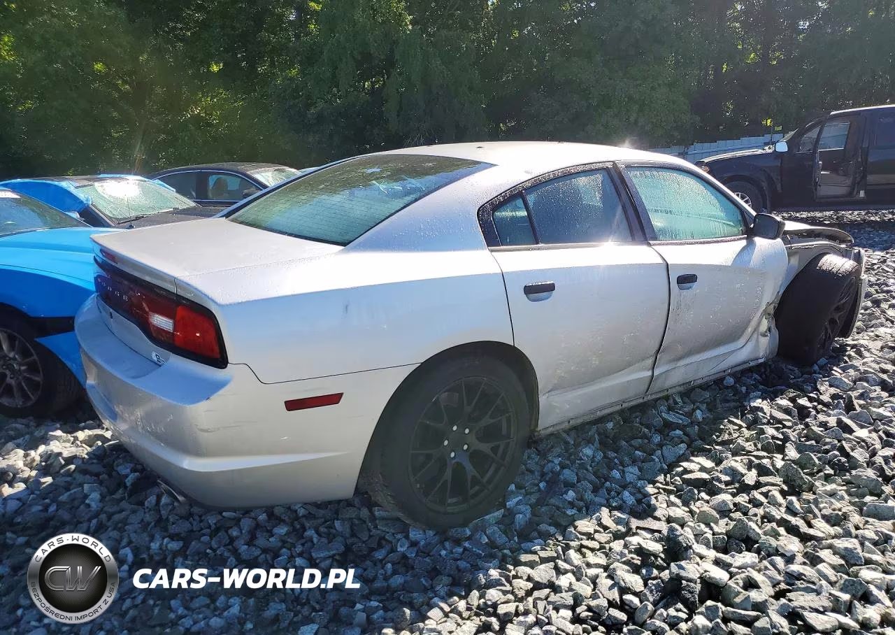 2014 Dodge Charger Police VIN:2C3CDXAT6EH220625 - 3