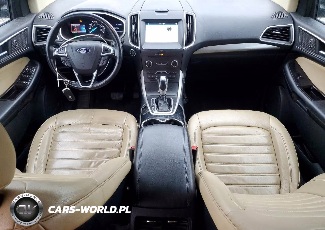 2017 Ford Edge Sel VIN:2FMPK4J86HBB20606 - 8