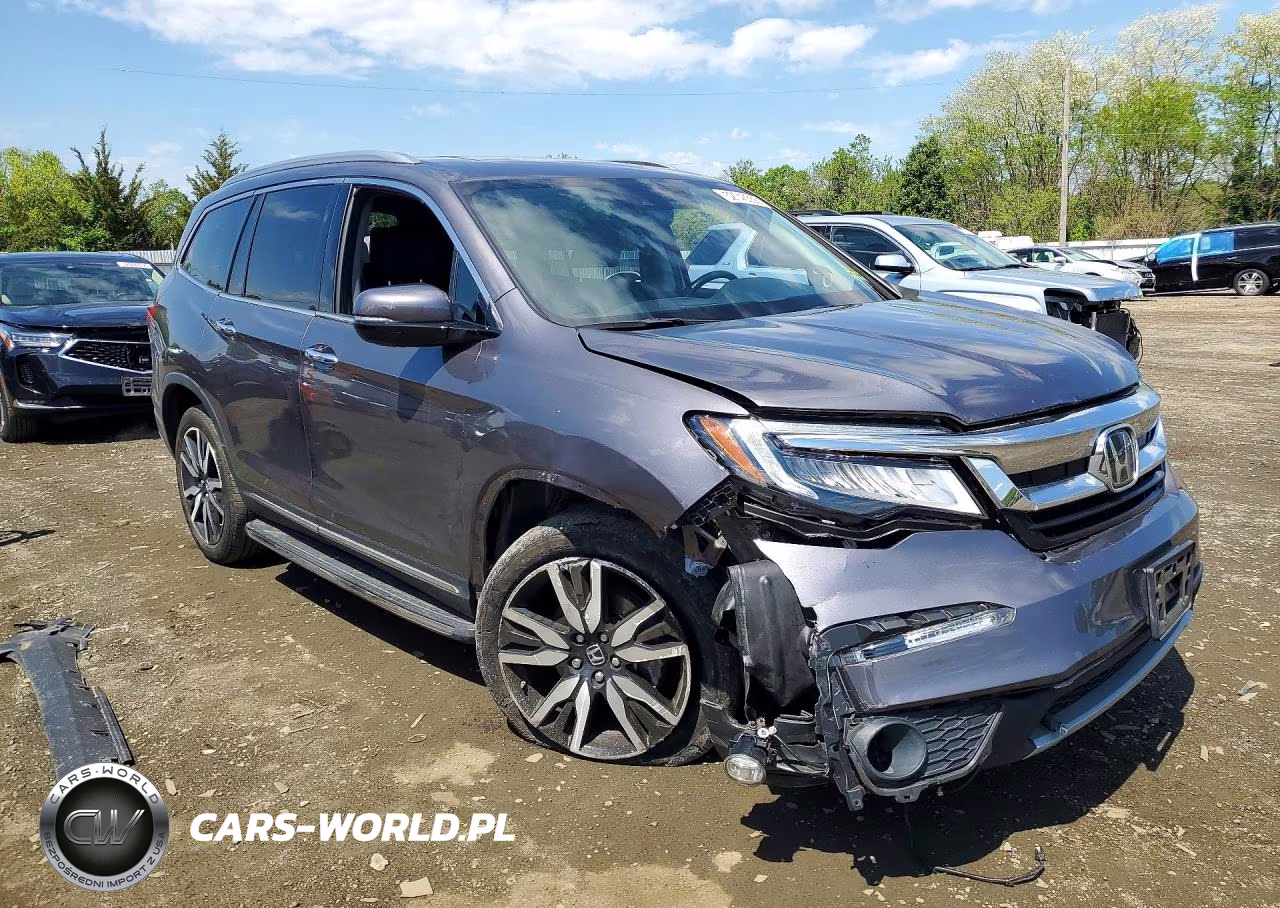 2021 Honda Pilot Touring VIN:5FNYF6H90MB059404 - 4