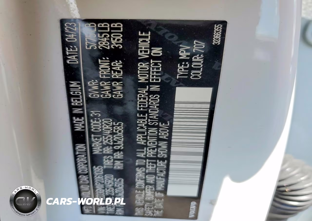 2023 Volvo C40 Recharge Ultimate VIN:YV4ED3GMXP2061095 - 12