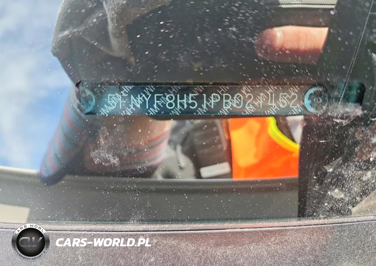 2023 Honda Passport Exl VIN:5FNYF8H51PB021452 - 13