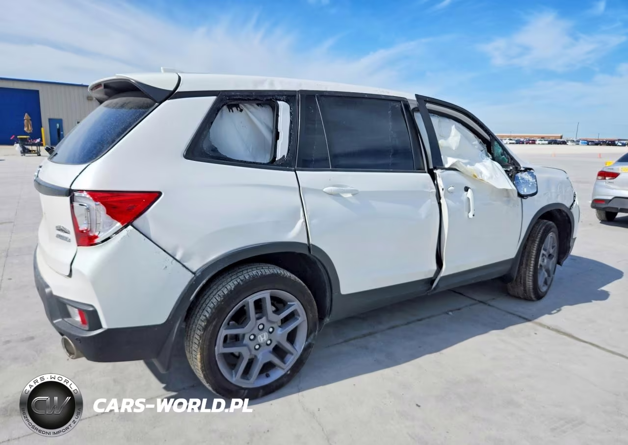 2023 Honda Passport Exl VIN:5FNYF8H51PB021452 - 3