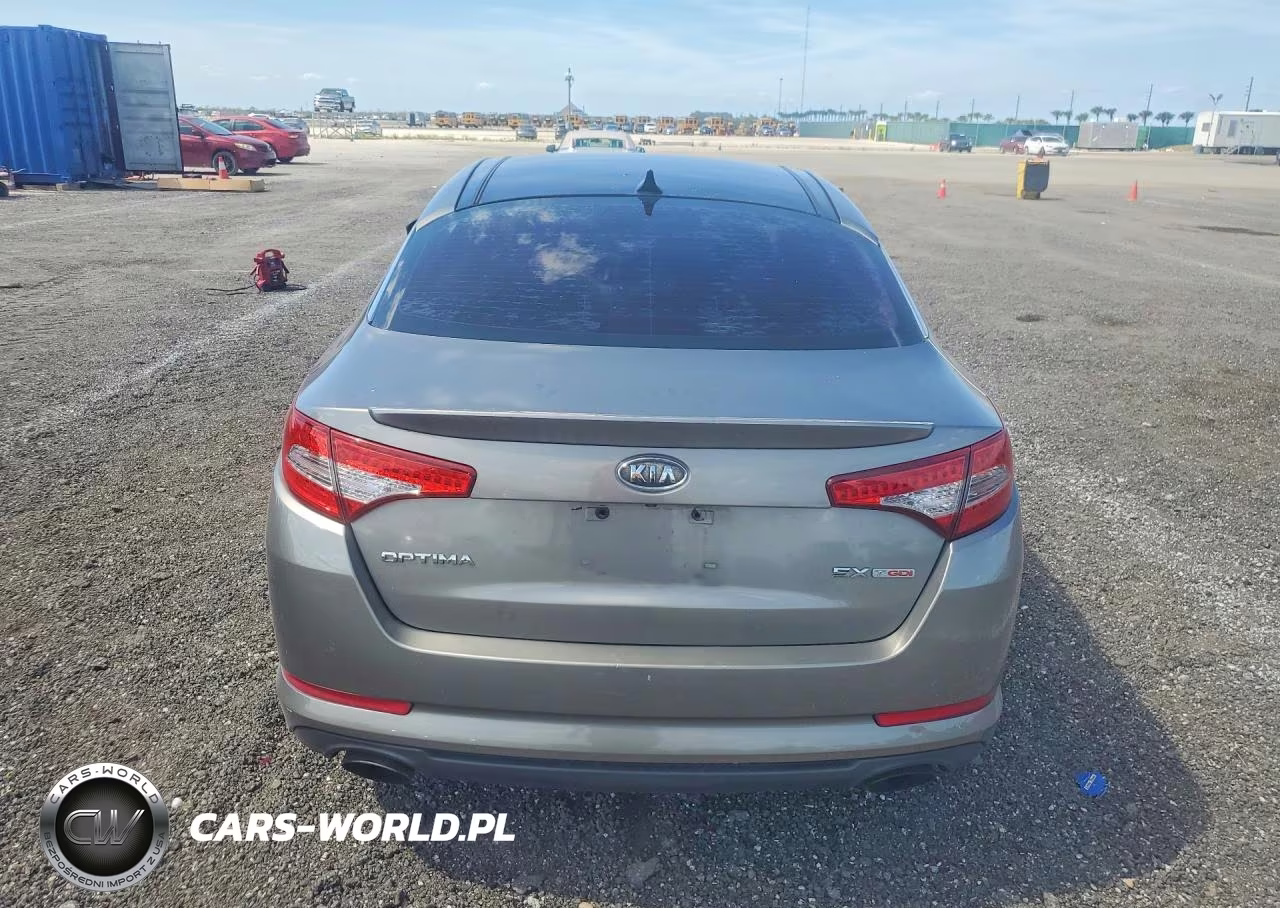 2012 Kia Optima Sx VIN:5XXGR4A65CG014011 - 6