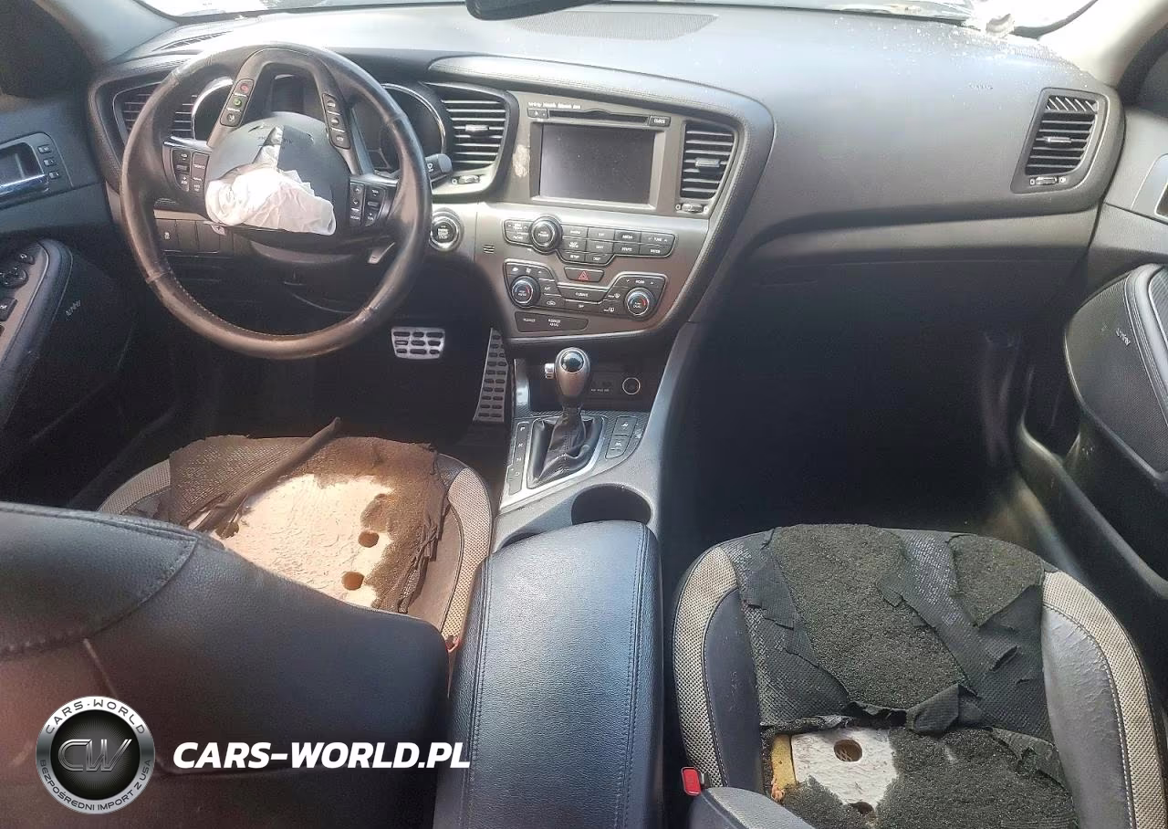2012 Kia Optima Sx VIN:5XXGR4A65CG014011 - 8