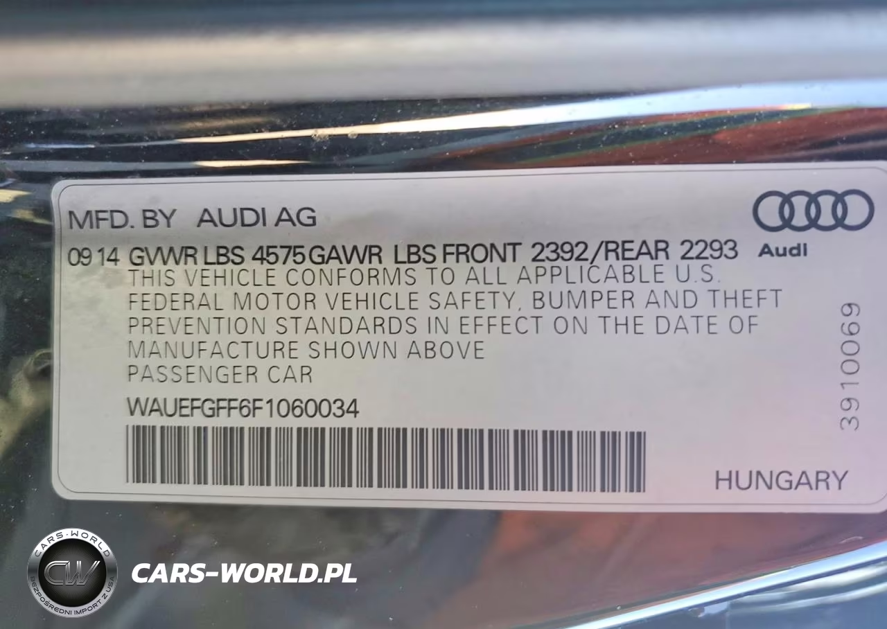2015 Audi A3 Premium Plus VIN:WAUEFGFF6F1060034 - 12