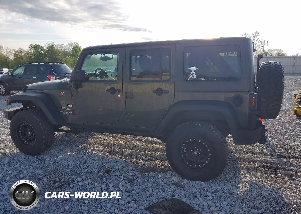 2016 Jeep Wrangler Unlimited Sport VIN:1C4BJWDG1GL148196 - 2