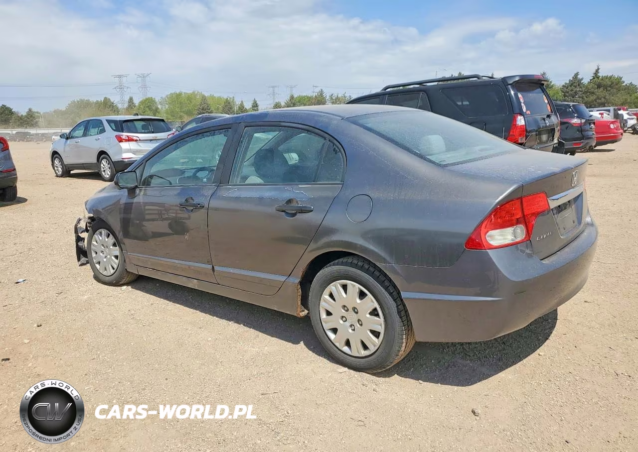 2010 Honda Civic Vp VIN:19XFA1F39AE010386 - 2