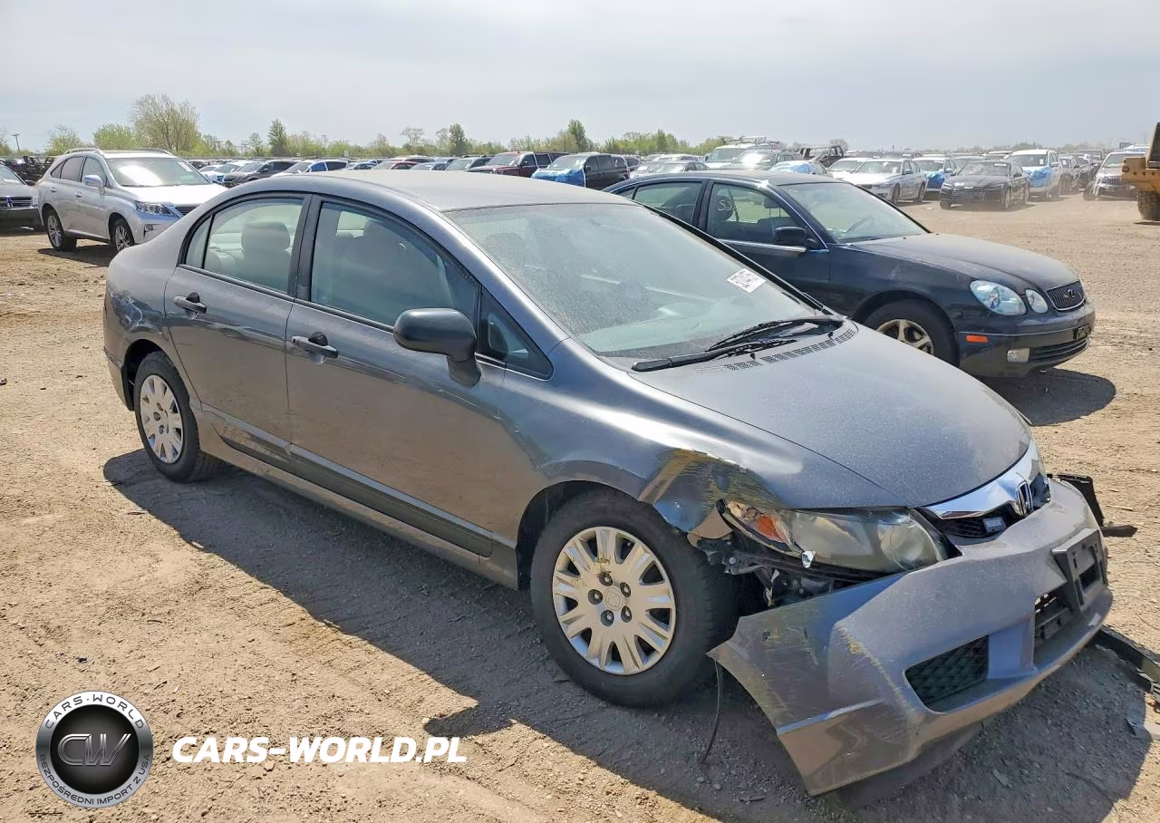 2010 Honda Civic Vp VIN:19XFA1F39AE010386 - 4