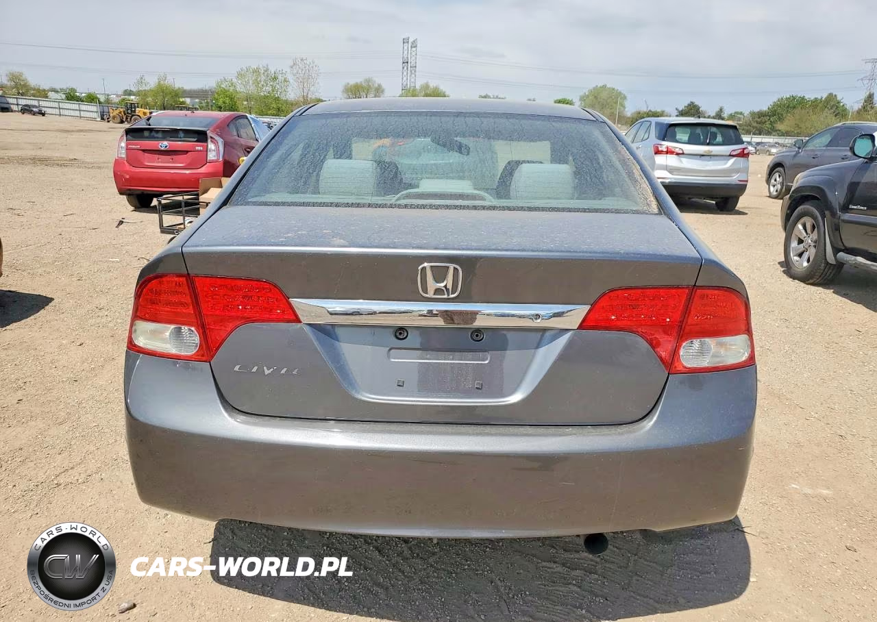 2010 Honda Civic Vp VIN:19XFA1F39AE010386 - 6