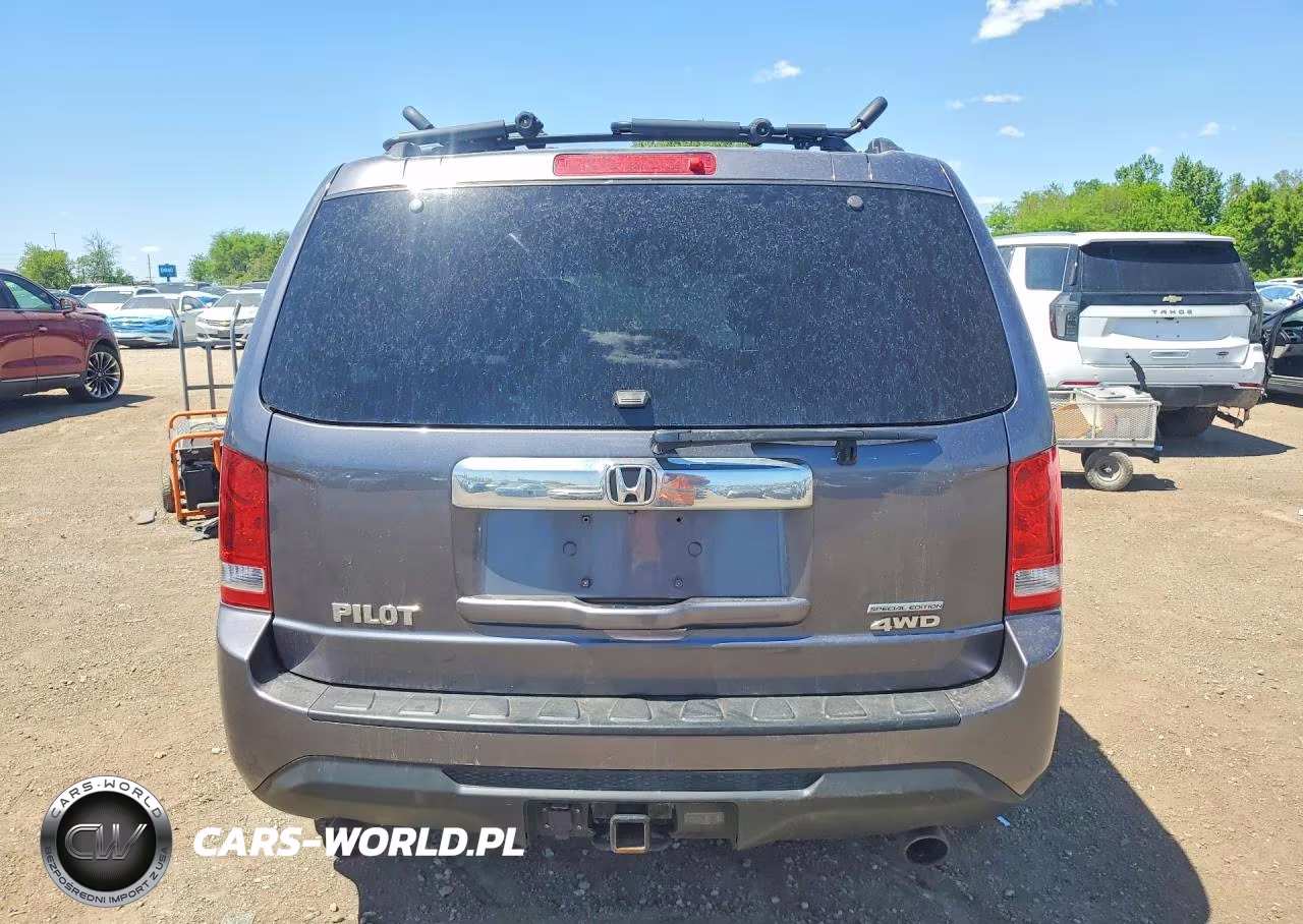 2015 Honda Pilot Se VIN:5FNYF4H34FB071476 - 6
