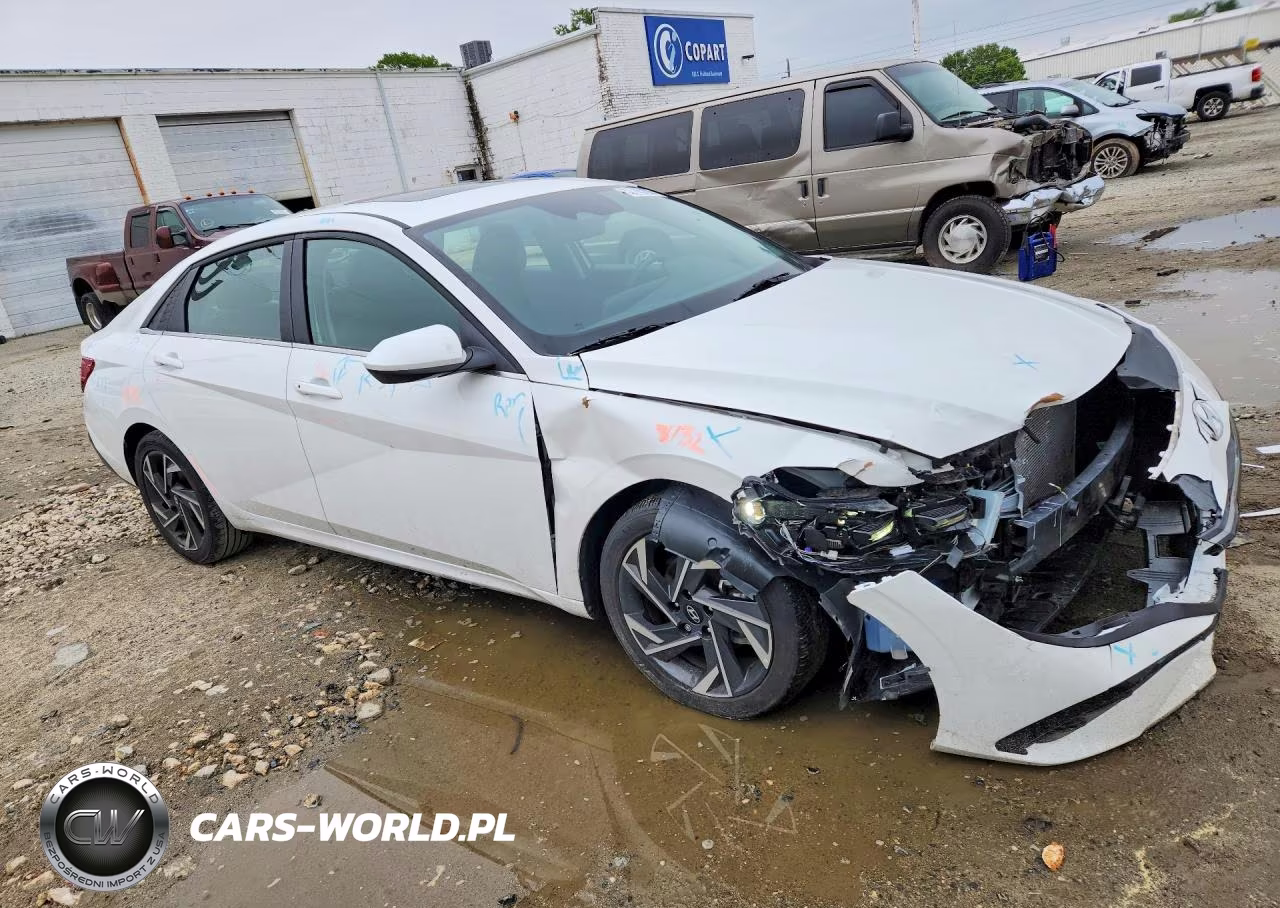 2025 Hyundai Elantra Sel Convenience VIN:KMHLS4DG6SU859624 - 4