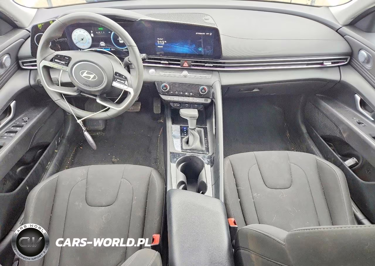 2025 Hyundai Elantra Sel Convenience VIN:KMHLS4DG6SU859624 - 8
