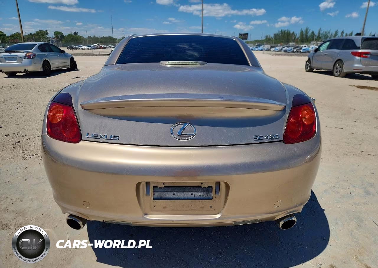 2005 Lexus Sc 430 VIN:JTHFN48Y350067906 - 6