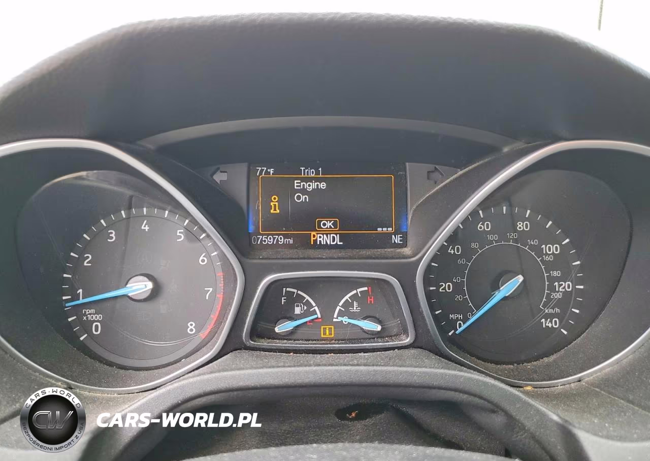 2017 Ford Focus Se VIN:1FADP3F24HL207627 - 9